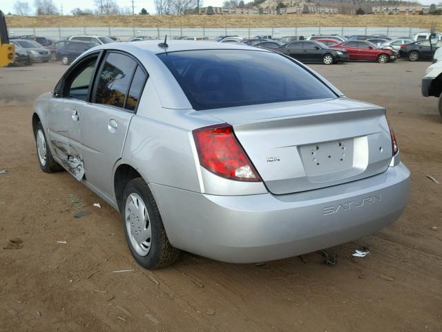 1G8AJ55F17Z137119 - 2007 SATURN ION LEVEL SILVER photo 3