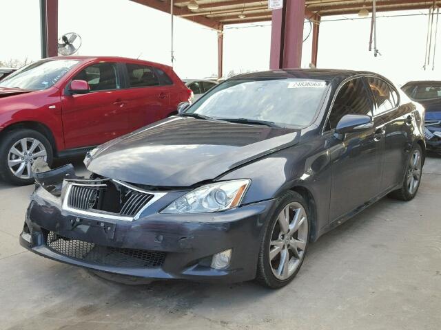 JTHBK262495094521 - 2009 LEXUS IS 250 GRAY photo 2