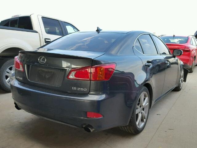 JTHBK262495094521 - 2009 LEXUS IS 250 GRAY photo 4