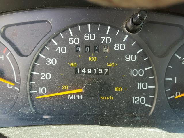 1MELM6243VH621194 - 1997 MERCURY COUGAR XR7 BLUE photo 8