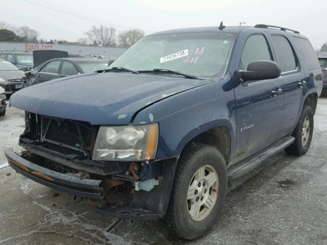 1GNFK13087J112286 - 2007 CHEVROLET TAHOE K150 BLUE photo 2