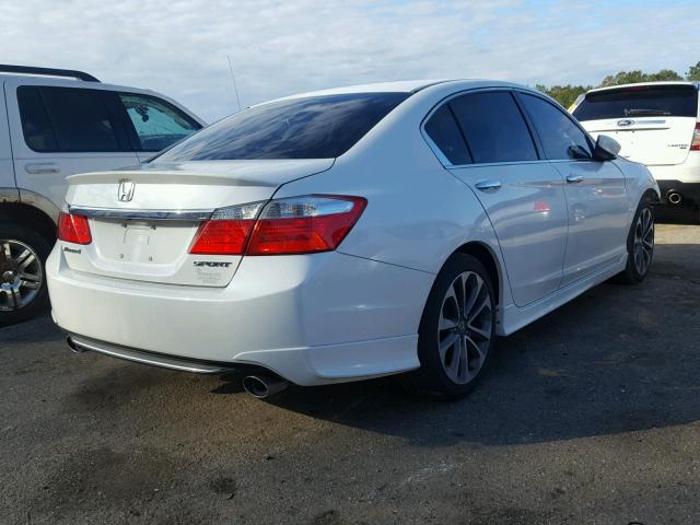 1HGCR2F56EA194165 - 2014 HONDA ACCORD SPO WHITE photo 4