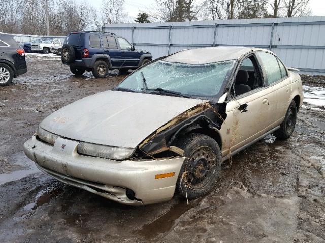 1G8ZK5278XZ233228 - 1999 SATURN SL2 GOLD photo 2