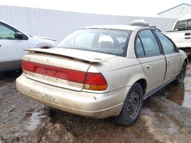 1G8ZK5278XZ233228 - 1999 SATURN SL2 GOLD photo 4