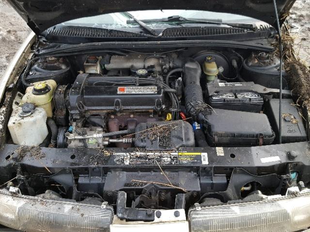 1G8ZK5278XZ233228 - 1999 SATURN SL2 GOLD photo 7