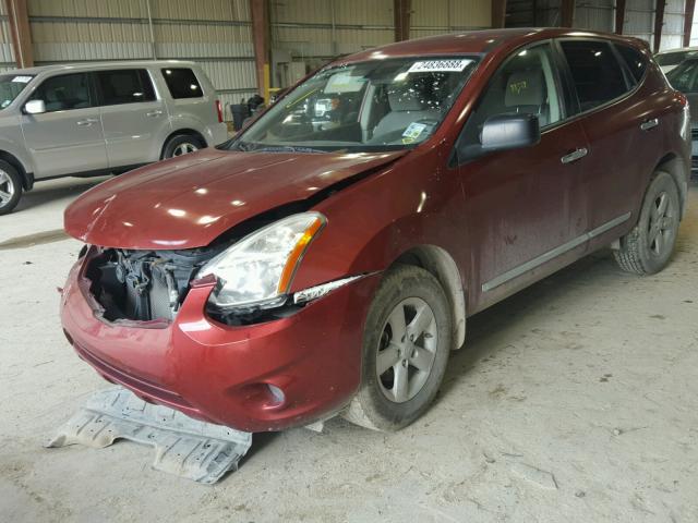 JN8AS5MT9CW255980 - 2012 NISSAN ROGUE S RED photo 2