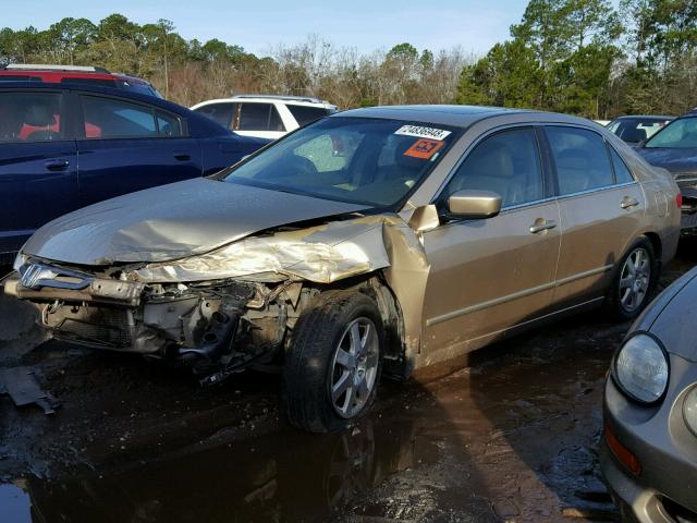 1HGCM66585A058075 - 2005 HONDA ACCORD EX GOLD photo 2