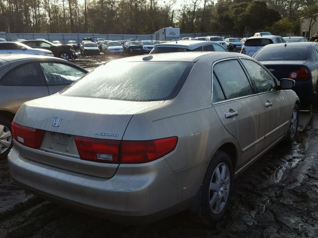 1HGCM66585A058075 - 2005 HONDA ACCORD EX GOLD photo 4