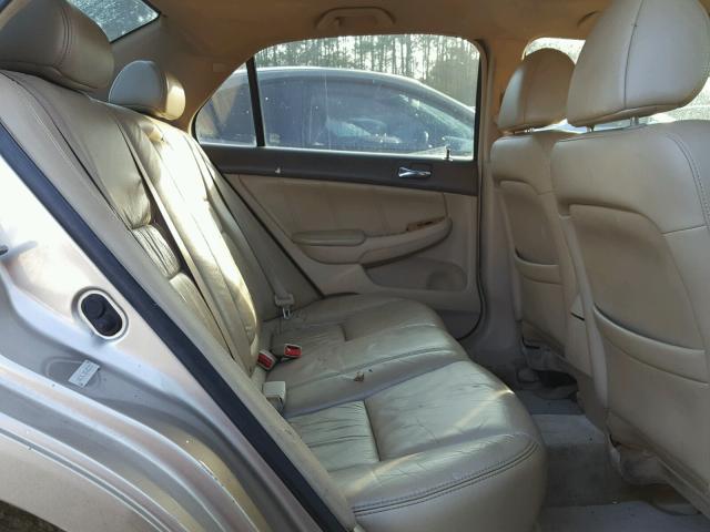 1HGCM66585A058075 - 2005 HONDA ACCORD EX GOLD photo 6