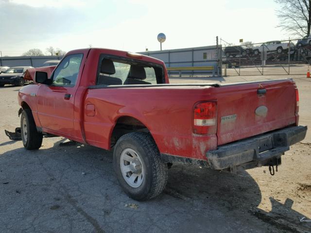 1FTKR1AD0BPB01989 - 2011 FORD RANGER RED photo 3