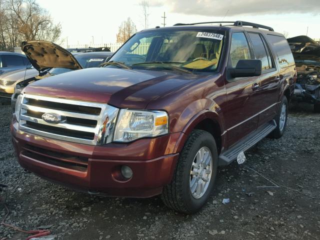 1FMJK1J56CEF13139 - 2012 FORD EXPEDITION RED photo 2