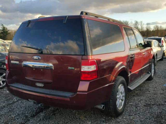 1FMJK1J56CEF13139 - 2012 FORD EXPEDITION RED photo 4