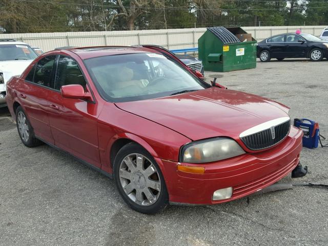 1LNHM87A45Y616373 - 2005 LINCOLN LS RED photo 1