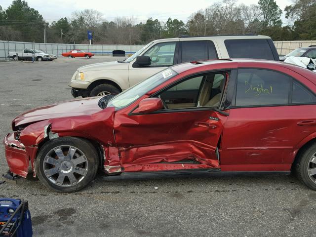 1LNHM87A45Y616373 - 2005 LINCOLN LS RED photo 10