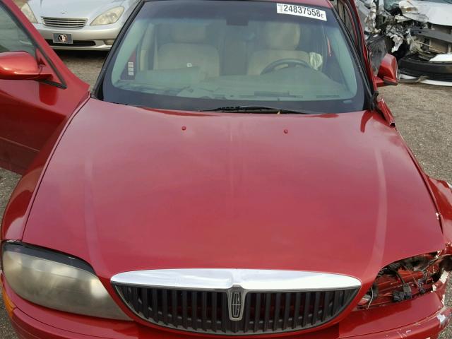 1LNHM87A45Y616373 - 2005 LINCOLN LS 红色 照片 7