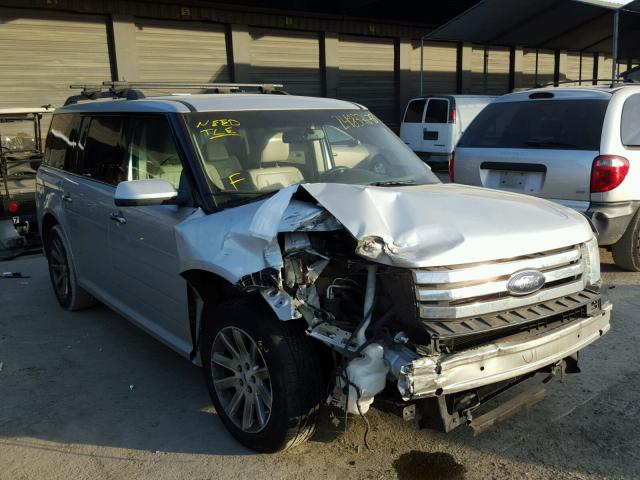 2FMEK62C09BA11016 - 2009 FORD FLEX SEL SILVER photo 1