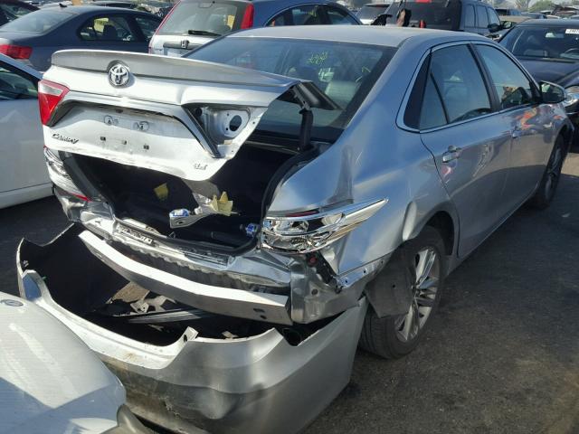 4T1BF1FK6FU043647 - 2015 TOYOTA CAMRY LE SILVER photo 4