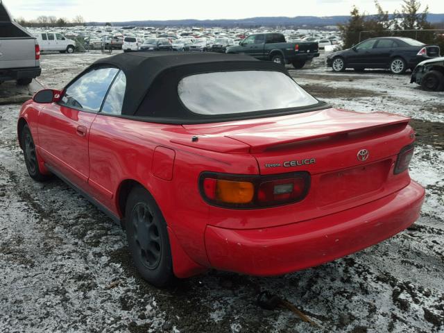 JT5ST87K8P0142950 - 1993 TOYOTA CELICA GT RED photo 3