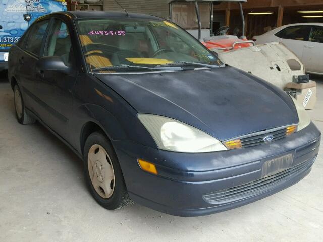 1FAFP33P73W118960 - 2003 FORD FOCUS LX BLUE photo 1