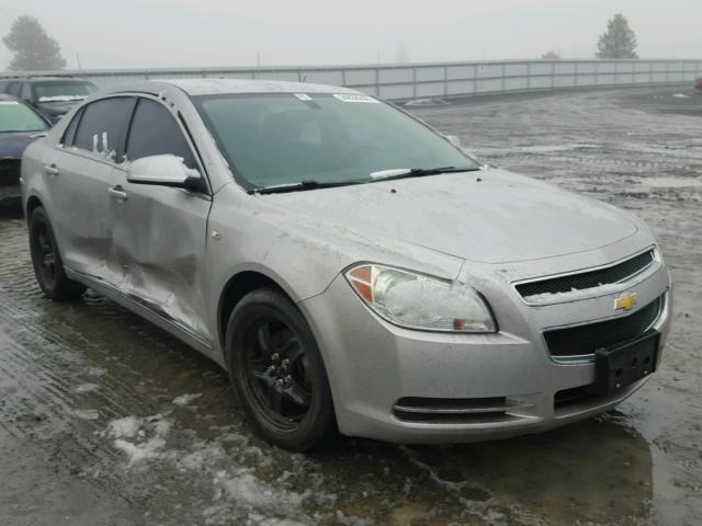 1G1ZH57B98F215253 - 2008 CHEVROLET MALIBU 1LT SILVER photo 1