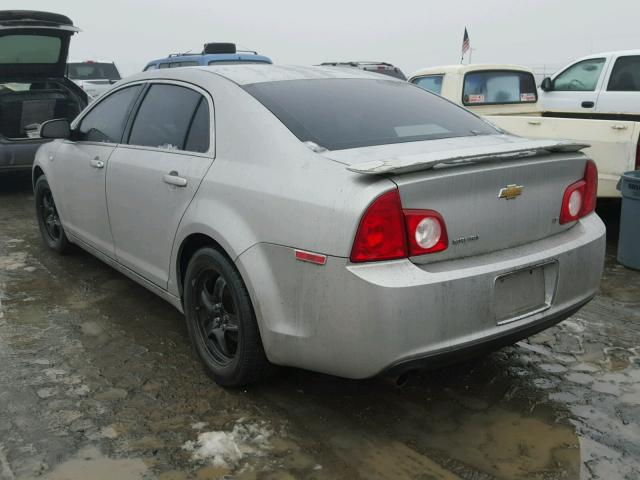 1G1ZH57B98F215253 - 2008 CHEVROLET MALIBU 1LT 银色 照片 3