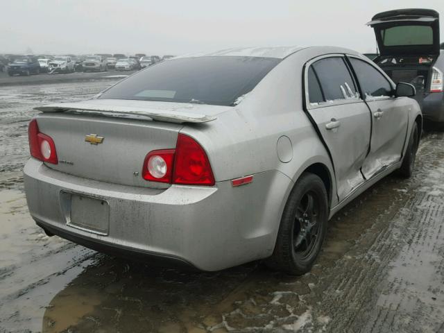 1G1ZH57B98F215253 - 2008 CHEVROLET MALIBU 1LT SILVER photo 4