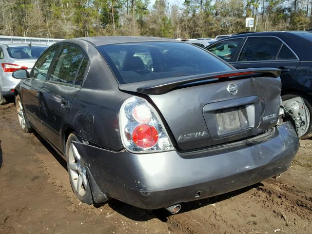 1N4BL11D85C117036 - 2005 NISSAN ALTIMA SE GRAY photo 3