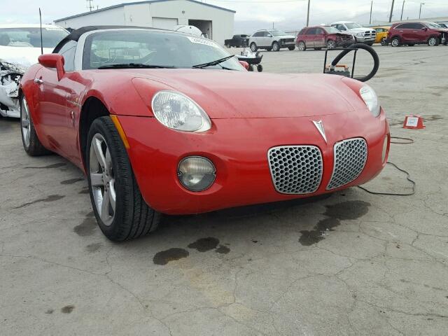 1G2MB35B16Y118046 - 2006 PONTIAC SOLSTICE RED photo 1