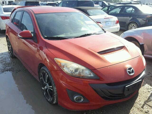 JM1BL1H31A1165720 - 2010 MAZDA SPEED 3 RED photo 1