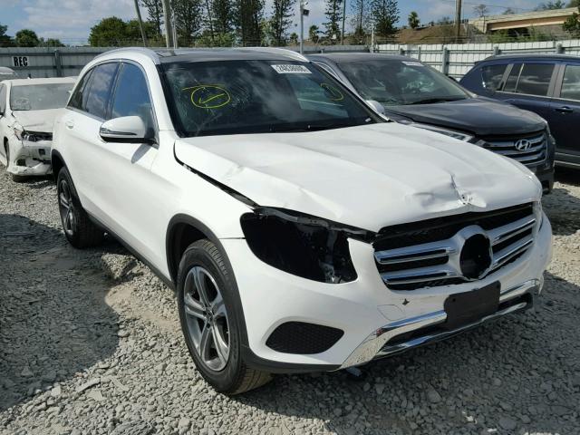 WDC0G4JB0JV020962 - 2018 MERCEDES-BENZ GLC 300 WHITE photo 1