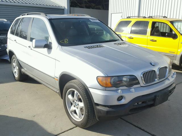 WBAFB33511LH17620 - 2001 BMW X5 4.4I SILVER photo 1