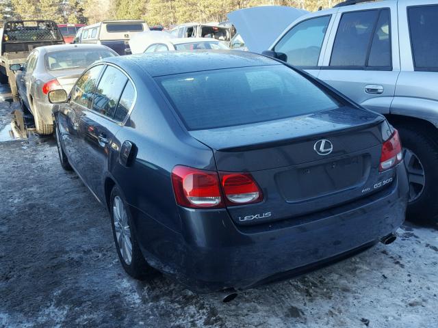 JTHCH96S460011545 - 2006 LEXUS GS GENERAT BLACK photo 3