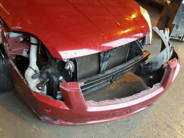 3N1AB61E77L651878 - 2007 NISSAN SENTRA 2.0 RED photo 9