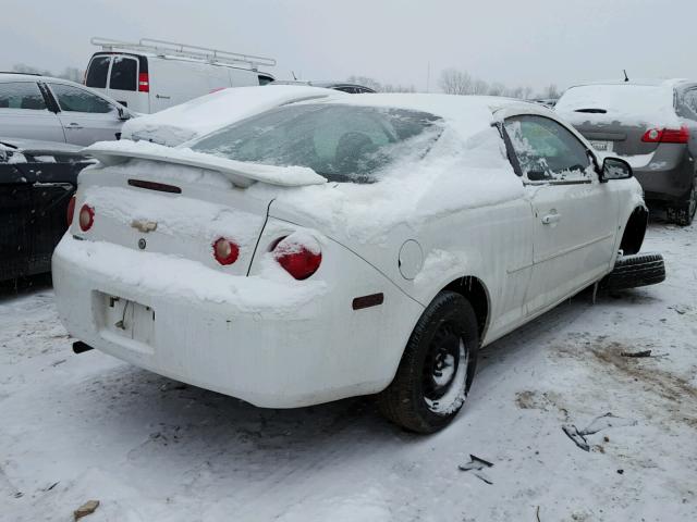 1G1AK15F867742088 - 2006 CHEVROLET COBALT LS WHITE photo 4