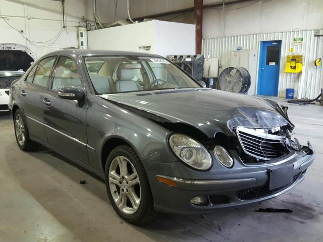 WDBUF56J96A975773 - 2006 MERCEDES-BENZ E 350 GRAY photo 1