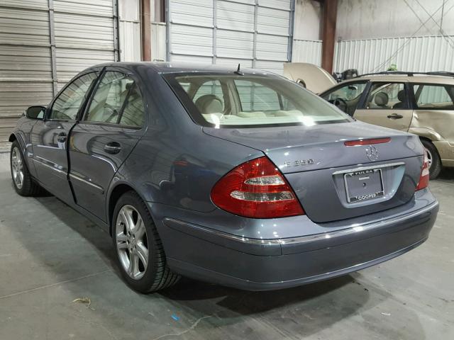 WDBUF56J96A975773 - 2006 MERCEDES-BENZ E 350 GRAY photo 3