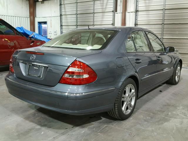 WDBUF56J96A975773 - 2006 MERCEDES-BENZ E 350 GRAY photo 4