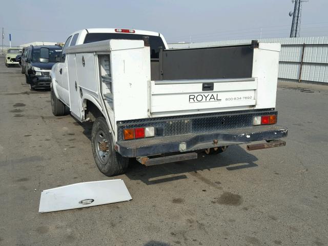 1GDHC29U76E129808 - 2006 GMC SIERRA C25 WHITE photo 3