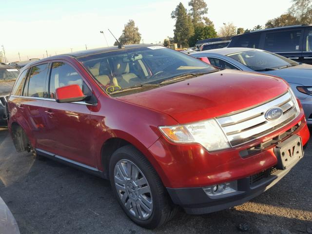 2FMDK3KC5ABA86969 - 2010 FORD EDGE LIMIT RED photo 1