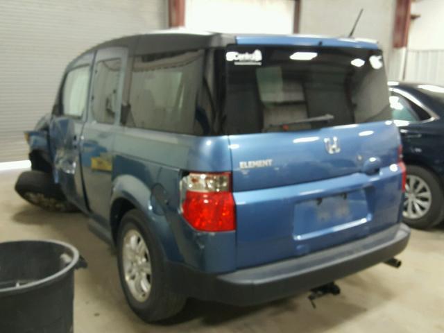 5J6YH17706L003311 - 2006 HONDA ELEMENT EX BLUE photo 3