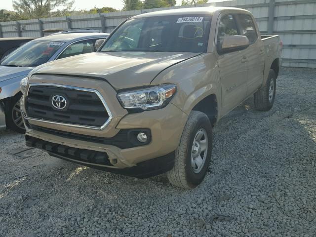 5TFAZ5CN4GX005220 - 2016 TOYOTA TACOMA DOU TAN photo 2