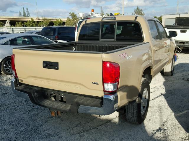 5TFAZ5CN4GX005220 - 2016 TOYOTA TACOMA DOU TAN photo 4