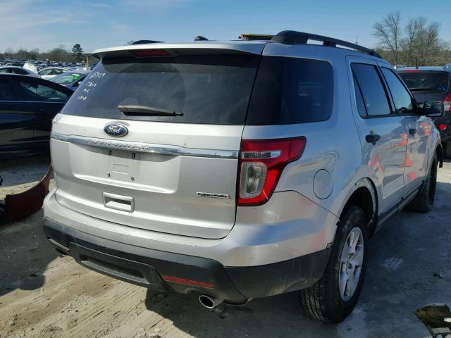 1FM5K7B8XDGC85021 - 2013 FORD EXPLORER SILVER photo 4