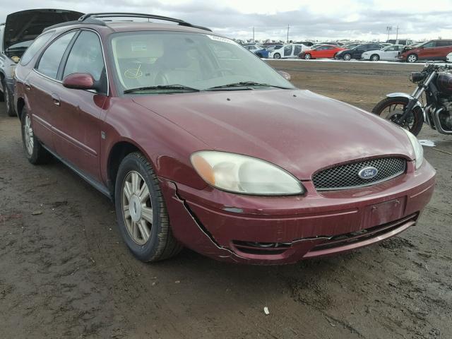 1FAHP59S64A190747 - 2004 FORD TAURUS SEL RED photo 1