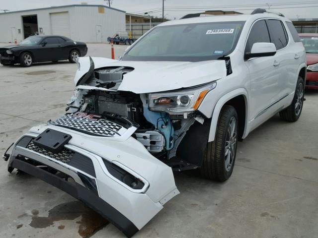 1GKKNPLS7HZ327202 - 2017 GMC ACADIA DEN WHITE photo 2