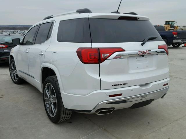 1GKKNPLS7HZ327202 - 2017 GMC ACADIA DEN WHITE photo 3