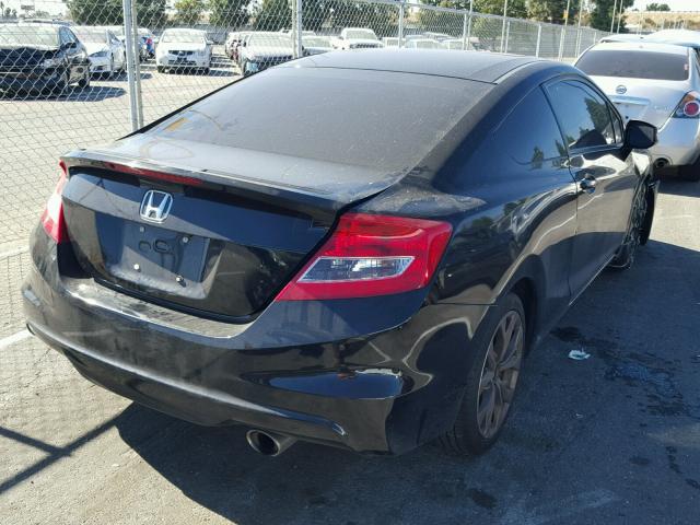 2HGFG4A50DH705861 - 2013 HONDA CIVIC SI BLACK photo 4