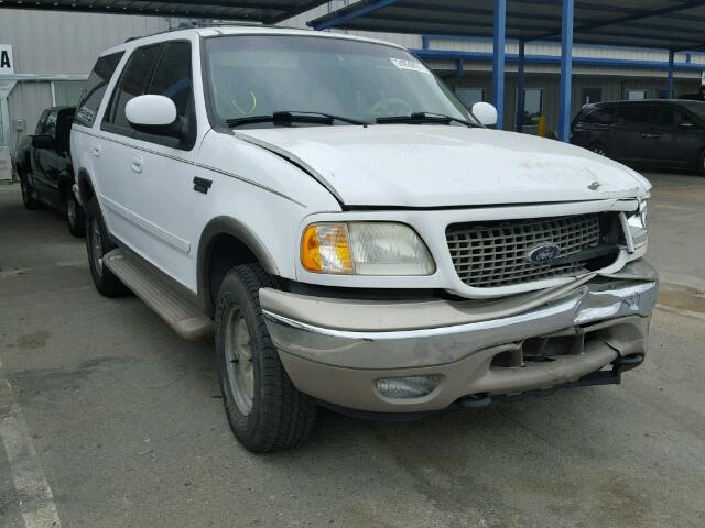 1FMFU18L91LA98587 - 2001 FORD EXPEDITION WHITE photo 1