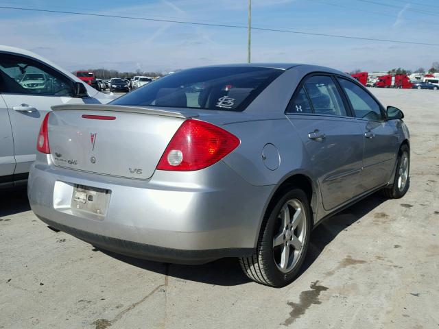 1G2ZG57N384138903 - 2008 PONTIAC G6 BASE SILVER photo 4