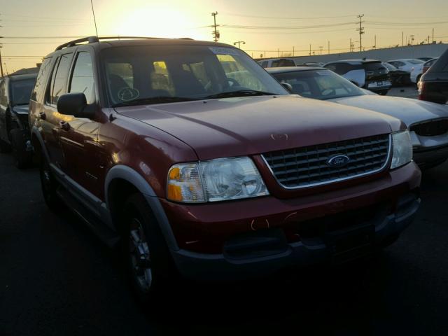 1FMZU63E12ZB95283 - 2002 FORD EXPLORER X RED photo 1